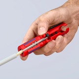 KNIPEX Universele kabelstripper 1685125SB kabelstrip- /ontmantelingsgereedschap Rood/blauw