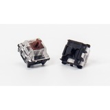 Keychron Gateron Optical V2 - Black keyboard switches Zwart/transparant, 110 stuks