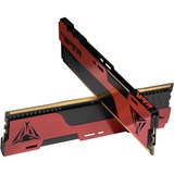 Patriot 32 GB DDR4-4000 Kit werkgeheugen Rood/zwart, PVE2432G400C0K, Viper Elite II, XMP 2.0