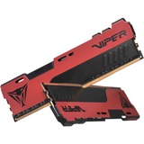 Patriot 32 GB DDR4-4000 Kit werkgeheugen Rood/zwart, PVE2432G400C0K, Viper Elite II, XMP 2.0