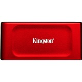 Kingston XS1000 Portable 1 TB externe SSD Rood/zwart, SXS1000R/1000G, USB-A 3.2 (10 Gbit/s)