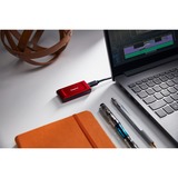 Kingston XS1000 Portable 1 TB externe SSD Rood/zwart, SXS1000R/1000G, USB-A 3.2 (10 Gbit/s)