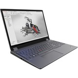 Lenovo ThinkPad P16 G2 (21FA004FMH) 16"  laptop Grijs/zwart | i7-13850HX | RTX 2000 | 32 GB | 1 TB SSD