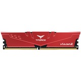 Team Group 16 GB DDR4-3200  werkgeheugen Rood, TLZRD416G3200HC16F01, VULCAN Z, XMP 2.0