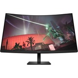 OMEN 32c 31.5" Curved gaming monitor Zwart, 165 Hz, HDMI, DisplayPorts, AMD FreeSync