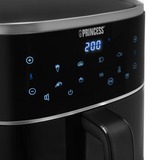 Princess 182238 Digitale Airfryer 4L heteluchtfriteuse Zwart, 4 liter | hetelucht | verstelbaar Airfryer rek | BPA-vrij