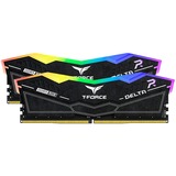 Team Group 32 GB DDR5-7200 Kit werkgeheugen Zwart, FF3D532G7200HC34ADC01, Delta RGB, XMP