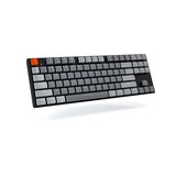 Keychron K1-M1, toetsenbord Grijs/grijs, US lay-out, Gateron Low Profile Red, RGB leds, TKL, ABS keycaps, Bluetooth