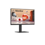 LG 27BA850 27" monitor Zwart, HDMI, DisplayPort, Audio, LAN, USB-C, Webcam