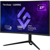 ViewSonic VX2718-PC-MHDJ 27" Curved gaming monitor Zwart, 2x HDMI, 1x DisplayPort, 180 Hz, HDR10