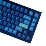 Keychron OEM Dye-Sub PBT Keycap Set - Ocean keycaps Donkerblauw/lichtblauw