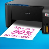 Epson EcoTank ET-2864 A4 multifunctionele Wi-Fi-printer met inkttank all-in-one inkjetprinter Zwart, Scannen, Kopiëren, Wi-Fi, inclusief tot 3 jaar inkt