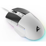 Sharkoon SKILLER SGM35 gaming muis Wit, 400 - 6400 dpi, RGB leds