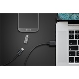 goobay USB-C naar Micro-USB Adapter Zwart