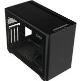 Cooler Master MasterBox NR200P V2 mini tower behuizing Zwart | 2x USB-A | 1x USB-C | Tempered Glass