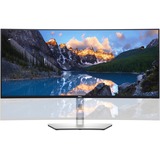 Dell U3824DW 38" Curved UltraWide monitor Zilver/zwart, 2x HDMI, DisplayPort, 4x USB-A, 2x USB-C, RJ-45