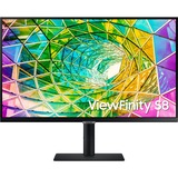 SAMSUNG ViewFinity S8 S27A800NMP 27" 4K UHD monitor Zwart, 4K Ultra HD, HDMI, DisplayPort, USB