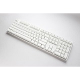 Ducky One 3 Classic Pure White, toetsenbord Wit, US lay-out, Cherry MX Brown, RGB led, Double-shot PBT, Hot-swappable, QUACK Mechanics