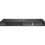 Hewlett Packard Enterprise Aruba CX 6100 24G 4SFP+ switch Zwart, 1U