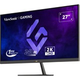 ViewSonic VX2758A-2K-PRO-3 27" gaming monitor Zwart (mat), 2x HDMI | 1x DisplayPort | HDR10 | 240 Hz