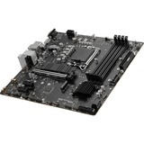 MSI PRO B760M-P socket 1700 moederbord Zwart, RAID, Gb-LAN, Sound, µATX