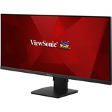 ViewSonic VA3456-MHDJ 34.1" UltraWide monitor Zwart (mat), 2x HDMI, 1x DisplayPort, sound