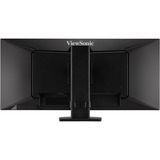 ViewSonic VA3456-MHDJ 34.1" UltraWide monitor Zwart (mat), 2x HDMI, 1x DisplayPort, sound