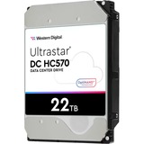 WD Ultrastar DC HC570 22 TB harde schijf SATA 6 Gb/s, SE