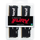 Kingston FURY 32 GB DDR5-6000 Kit werkgeheugen Zwart, KF560C36BBEAK2-32, Beast RGB, XMP, EXPO