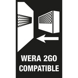 Wera 2go 3 gereedschapsbox Zwart