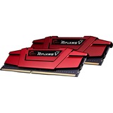 G.Skill 16 GB DDR4-3600 Kit werkgeheugen Rood, F4-3600C19D-16GVRB, Ripjaws V, XMP