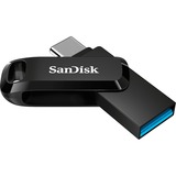 SanDisk Ultra Dual Drive Go 64 GB usb-stick Zwart, USB-A 3.2 (5 Gbit/s), USB-C 3.2 (5 Gbit/s)