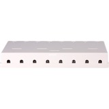 DeLOCK Keystone Surface Mounted Box 8 Port behuizing Wit