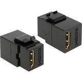 DeLOCK Keystone module HDMI female > HDMI female Zwart