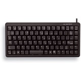 CHERRY Compact-Keyboard G84-4100, toetsenbord Zwart, US lay-out, Cherry Mechanisch