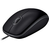 Logitech B110 Silent muis Zwart, 1000 DPI