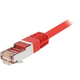 Sharkoon Patchkabel RJ45 CAT.5e S/FTP 1,5m Rood