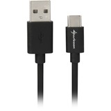 Sharkoon USB-A 2.0 - USB-C kabel Zwart, 1,5 meter