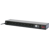 APC APC Rack PDU Switched 1U AP7920B verdeler Zwart