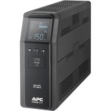 APC Back-UPS PRO BR1600SI - Noodstroomvoeding Zwart, 8x C13 uitgang, 2x USB charger (type A & C), 1600VA, USB dataport