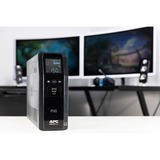 APC Back-UPS PRO BR1600SI - Noodstroomvoeding Zwart, 8x C13 uitgang, 2x USB charger (type A & C), 1600VA, USB dataport