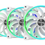 Alpenföhn Wing Boost 3 case fan Wit, 3 stuks, 4-pins PWM fan-connector