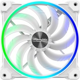 Alpenföhn Wing Boost 3 case fan Wit, 3 stuks, 4-pins PWM fan-connector