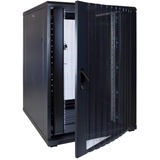 DSI 22U serverkast met geperforeerde deur - DS8022PP server rack Zwart, 800 x 1000 x 1200mm