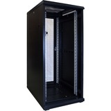 DSI 27U serverkast met geperforeerde deur - DS6827PP server rack Zwart, 600 x 800 x 1400mm