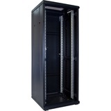 DSI 32U serverkast met glazen deur - DS6632 server rack Zwart, 600 x 600 x 1600mm