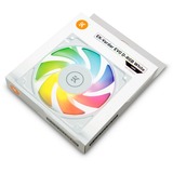 EKWB EK-Vardar EVO 120ER D-RGB - White case fan Wit, 4-pins PWM fan-connector