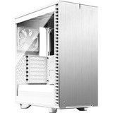 Fractal Design Define 7 Compact Light Tempered Glass midi tower behuizing Wit | 4x USB-A | 1x USB-C | Window