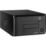 Inter-Tech MI-008 ITX desktop behuizing Zwart | 2x USB-A