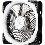 SilverStone AP124-ARGB case fan Zwart/transparant, 4-pins PWM aansluiting